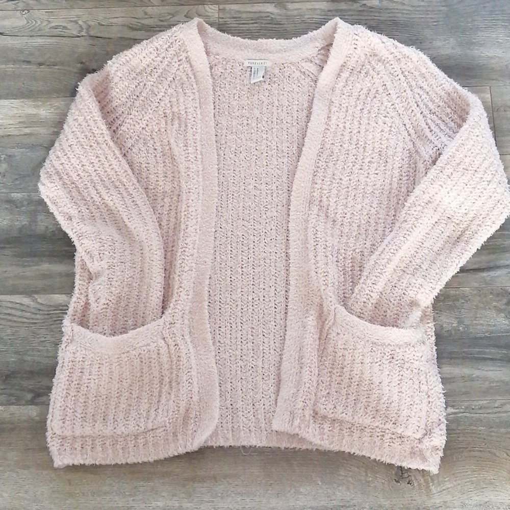 Fuzzy Cardigan